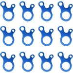 12 pi�ces tendeur de corde camping tendeur en alliage d'aluminium l�ger ajusteur de corde pour tente ...