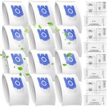 12 sacs pour aspirateurs miele gn, compatibles avec les sacs � poussi�re miele gn 3d airclean efficiency ...