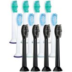 12 t�tes de brosse � dents pour philips hx6014 / hx6054 - pi�ces de rechange de haute qualit�