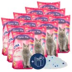 6 x 5 litres de litire pour chat lyra pet lyra power silica silicate