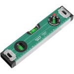 Rgle de mesure magntique puissante de 12 pouces / 24 pouces, outil  bulle de 45 / 90 / 180 degrs