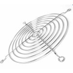 120 argent couvercle de ventilateur pour ventilateurs 120x120mm, pour ventilateur 120 mm acie