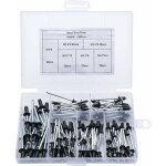 120 pi�ces rivets aveugles, rivets aveugles m�talliques, rivets aveugles en aluminium, ensemble de rivets ...