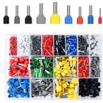 1200 pi�ce embouts de c�blage, cosses et kits, embouts de c�blage pr� isol�, connecteur �lectrique, pour ...