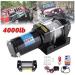 1200w 15m corde de treuil electrique de recuperation du treuil 12v avec telecommande pour bateaux et ...
