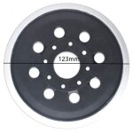 123 mm plateau de ponage compatible avec bos - ch pex 220 a, gex 125 - 1 ae, pex 220 ae, skil 7402 / ...