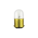 123090 ampoule signalisation b22d 23x43mm 140v 7 / 10w - b4340 - orbitec