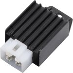 12v 4 broches redresseur de r�gulateur de tension remplacement pour 50cc 70cc 90cc 110cc 125cc 4 roues ...