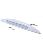 12v 5w voiture led �tanche ext�rieur porche auvent annexe lampe jaune lumi�re blanche