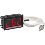 12v thermomtre numrique avec sonde thermocouple de type - k, tanche led thermomtre thermocouple, ...