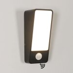 12w applique murale int�rieur / ext�rieur avec d�tecteur de mouvement, ip65 �tanche luminaire ext�rieur, ...