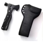 14 - en - 1 multioutil hache de camping - multioutil avec couteau, marteau, scie, tournevis, ouvre - ...