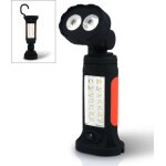 14 + 2 led camping lampe, mains libres lampe de travail torche avec crochet et si�ge d'aimant lampe de ...
