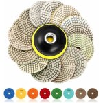 14 disques de polissage diamant�s de 4  (100 mm), disques de polissage pour le b�ton, disques de polissage ...