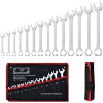 14 pièces clé plate à cliquet, 8 - 24 mm jeu de clé plate mixtes en acier au chrome vanadium, trousse ... 14 pièces clé plate à cliquet, 8 - 24 mm jeu de clé plate mixtes en acier au chrome vanadium, trousse ...