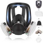15 in 1 6800 masque peinture avec filtre, respirateur visage � vapeur organique, protection respirateur ...