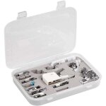 15 pi�ces machine � coudre pieds - de - biche ensemble kit de pied de marche pour fr�re chanteur machine ...