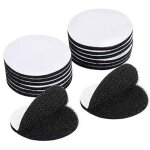 15 pi�ces noir scratch autocollant double face, bande auto - adh�sif, adhesif double face extra fort, ...