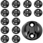 15 pi�ces plaques d'arrimage rondes pour rail d'avion, camping - cars, fourgonnettes et ambulances