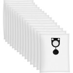 15 sacs d'aspirateur pour bosch bsh20 / starmix fbv20 / gas25 / 35m