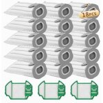 [jamais utilis] lot de 15 sacs d'aspirateur pour vorwerk kobold vk7, compatible avec vorwerk kobold ...