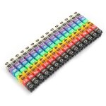 150 marqueurs de cbles numrots colors (1. 5mm) - gainage rtractable pour identification fils lectriques ...