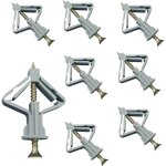 150 pi�ces chevilles pour plaque de pl�tre, chevilles avec vis pour plaques de pl�tre, fixations murales ...