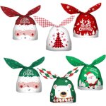 150 pi�ces no�l sachet bonbons oreilles de lapin sachet bonbons sacs de cadeaux sacs � bonbons sac biscuit ...