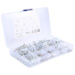 150 pièces séries / ensemble pince une ressort en acier inoxydable de serrage attache tuyau conduite ... 150 pièces séries / ensemble pince une ressort en acier inoxydable de serrage attache tuyau conduite ...