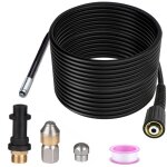 15m dboucheur canalisation compatible avec karcher nettoyeur haute pression dboucheur canalisation ...