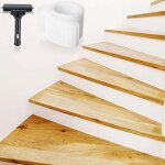 [jamais utilis�] 15pcs antiderapant escalier autocollant 10 x 60cm, bande escalier antid�rapante peva, ...