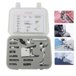 15pcs machine � coudre presser kit de pied de marche professional snap - on accessoires de couture � ...
