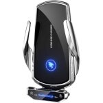 15w chargeur induction voiture, chargeur sans fil voiture rapide automatic clamping porte clip de sortie ...
