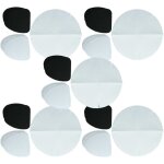 15x filtre papier, 15x filtre à charbon actif, 15x filtre à graisses compatible avec delonghi f18316, ... 15x filtre papier, 15x filtre à charbon actif, 15x filtre à graisses compatible avec delonghi f18316, ...