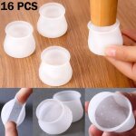 16 embouts de protection en silicone pour pieds de table et de chaise, protection de sol, capuchons pour ...
