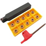 16 mm 1 pièce srdpn1616h08 + 11 pièces rpmt08t2moe plaquettes de fraise en carbure 16 mm 1 pièce srdpn1616h08 + 11 pièces rpmt08t2moe plaquettes de fraise en carbure