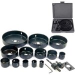 16 pieces coffret scie cloche construction de 19 - 127 mm pour bois metaux platre goodnice -