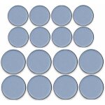 16 pi�ces patins de meubles en t�flon adh�sif glisseur en teflon patins en t�flon pour meubles patins ...