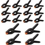 16 pinces  ressort en plastique, bricolage outillage serre - joints, pinces clips clamps de prhension ...