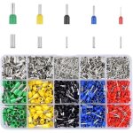 1640 pcs cosses pr� - isol�es / non isol�es embouts de c�bles bornes sertir isol�es embouts de c�blage ...