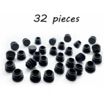 16mm bouchon de chaise 32 pi�ces embout pour chaise bouchon en plastique rond embout bouchons pour tube ...