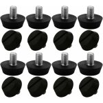 16pcs pieds de meubles r�glables nivellement patin base jambe pied de table chaise ajustables protection ...