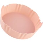 17. 2x4. 6cm plaque � p�tisserie tapis de friteuse � air domestique plaque de cuisson en silicone pour ...