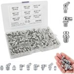 170 pi�ces assortiment graisseur, graisseur a visser, graisseur pour machine, m6 m8 m10 embout de graissage ...