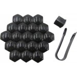 17mm capuchon d'�crou de roue 20 pcs, haute qualit� boulon ecrou couvre, cache - �crous de pneu hexagonaux ...
