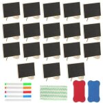 18 pcs mini ardoise effacable, petite ardoise mini ardoise de table, petit tableau noir ardoise, mini ... 18 pcs mini ardoise effacable, petite ardoise mini ardoise de table, petit tableau noir ardoise, mini ...
