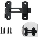 180� verrou serrure de porte, verrou porte coulissante serrure, verrou de porte exterieur, volet loquet ...