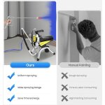 1800w airless pulv�risateur pulv�risateur 3300psi haute pression pulv�risateur peinture murale syst�me ...