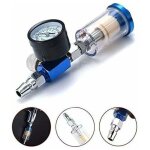 180psi 1 / 4 pistolet � peinture en a�rosol r�gulateur de pression d'air jauge compresseur a�rographe ...