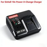 18v power - x - change compact li - ion chargeur de batterie rapide 3a ein18c pour einhell pour ozito ...
